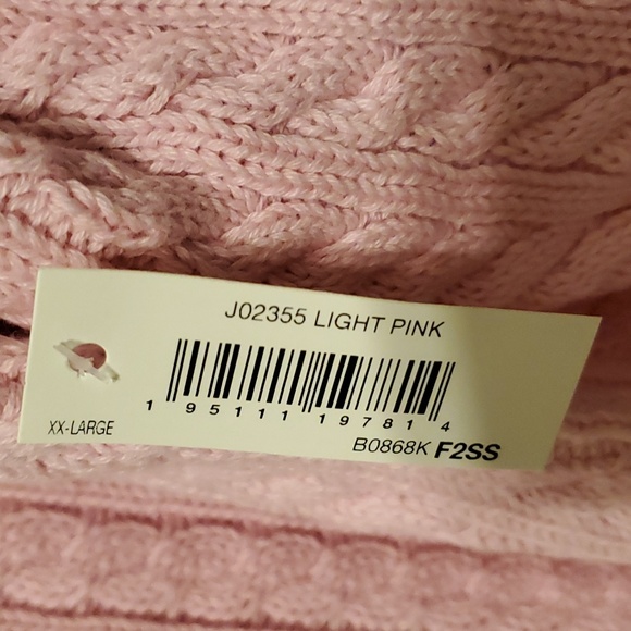 Amazon Essentials Women's Fisherman Cable Long Sleeve Crewneck Sweater XXL NWT - Picture 2 of 7